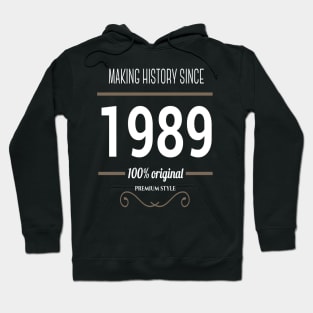 FAther (2) Making history since 1989 Hoodie